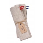 Linen Towels, grey HE and SHE ( 2pc)