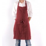 Washed Linen Apron