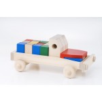 Natural Wooden Lorry