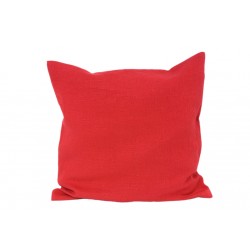 Linen Cushion Cover RED
