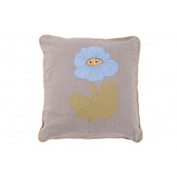 Linen Cushion Cover Blomst