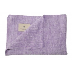 Linen Bath Towel, purple
