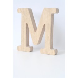Wooden Letter M